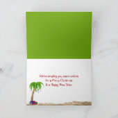 Florida Merry-kerstgroet Feestdagen Kaart (Binnen)