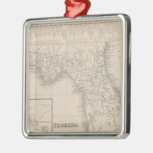 Florida Metalen Ornament (Links)