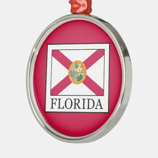Florida Metalen Ornament (Links)