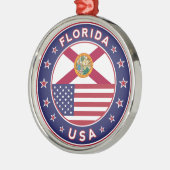 Florida Metalen Ornament (Links)