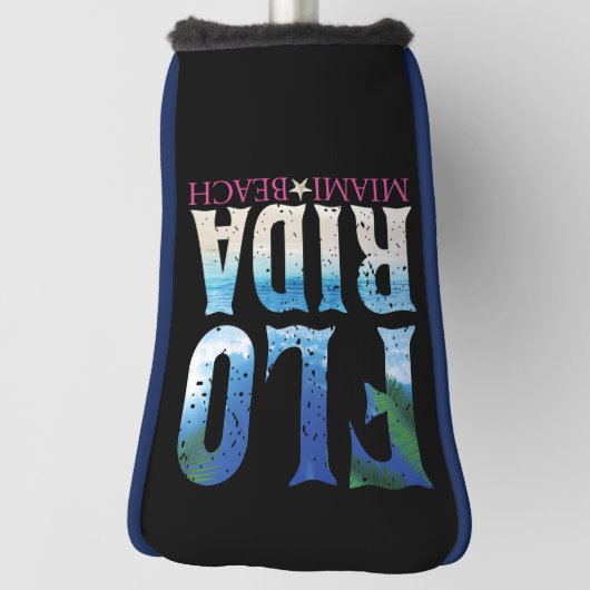 Florida, Miami Beach Golfheadcover (Draai 90)