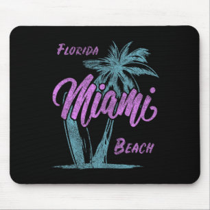 Florida Miami Beach Palms Zomer Vakantie Familie F Muismat