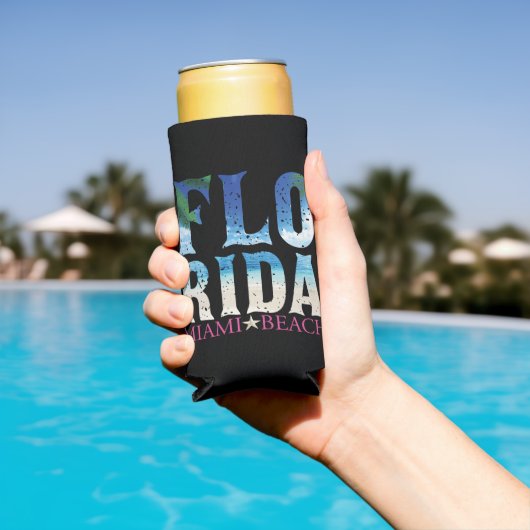 Florida, Miami Beach Seltzer Blikjeskoeler (Insitu Zwembad)
