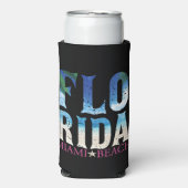 Florida, Miami Beach Seltzer Blikjeskoeler (Seltzer Voorkant)