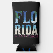 Florida, Miami Beach Seltzer Blikjeskoeler (Voorkant)