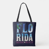 Florida, Miami Beach Tote Bag (Achterkant)