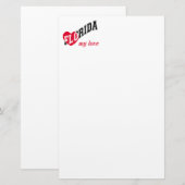 Florida mijn liefde briefpapier (Voorkant / Achterkant)