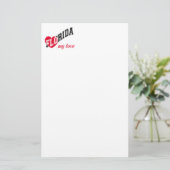 Florida mijn liefde briefpapier (Staand voorkant)