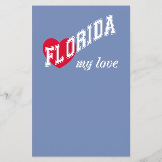 Florida mijn liefde flyer (Voorkant)