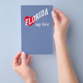 Florida mijn liefde flyer (Hand)