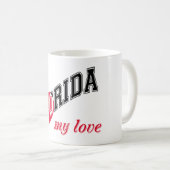 Florida mijn liefde koffiemok (Voorkant rechts)