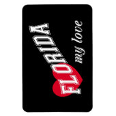 Florida mijn liefde magneet (Verticaal)