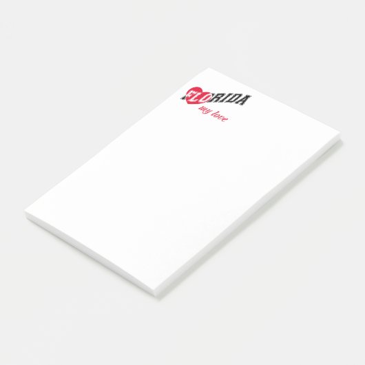 Florida mijn liefde post-it® notes (Schuin)