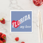 Florida mijn liefde servet (Insitu)