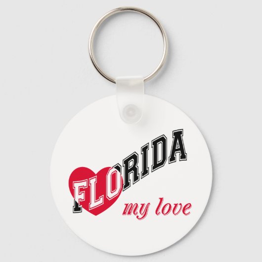 Florida mijn liefde sleutelhanger (Voorkant)