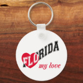 Florida mijn liefde sleutelhanger (Voorkant)