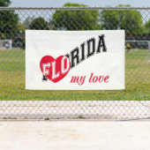 Florida mijn liefde spandoek (Insitu)