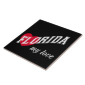 Florida mijn liefde tegeltje (Zijkant)