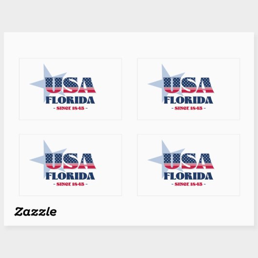 Florida Mijn thuisstaat Sticker (Vel)