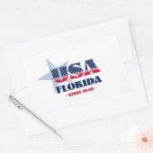 Florida Mijn thuisstaat Sticker (Envelop)