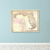 Florida, Mobile Canvas Afdruk (Insitu (Houten vloer))