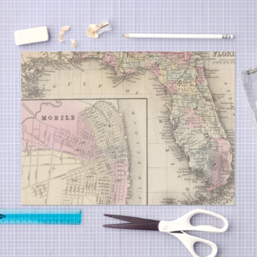 Florida, Mobile Tissuepapier (Craft)