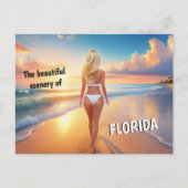 Florida -mooie landschappen briefkaart (Voorkant)