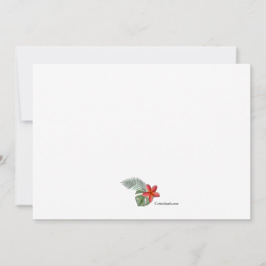 Florida Moving Announcement Aankondiging (Achterkant)