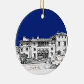 Florida museum in blauw keramisch ornament (Rechts)