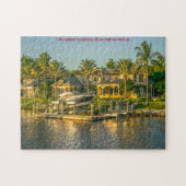 Florida Napels kust. Jigzaag Puzzle Legpuzzel (Horizontaal)