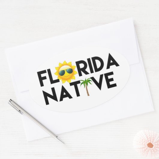 Florida Native Sticker (Envelop)