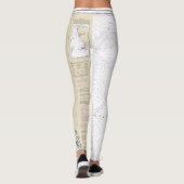 Florida Nautical Chart Havana naar Tampa Bay Leggings (Achterkant)