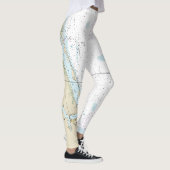 Florida Nautical | Stuart Florida | schatkist Leggings (Rechts)
