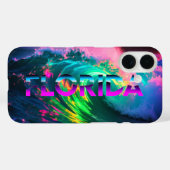 Florida – Neon Golf Beweging Case-Mate iPhone Case (Achterkant (horizontaal))