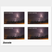 Florida Night Lightning Stickers (Vel)
