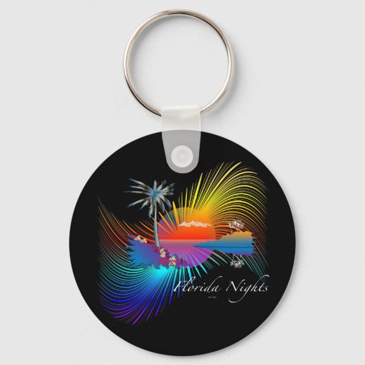 Florida Nights Sleutelhanger (Voorkant)