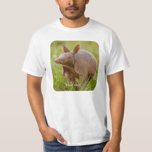 Florida Nine-banded armadillo close-up T-shirt (Voorkant)