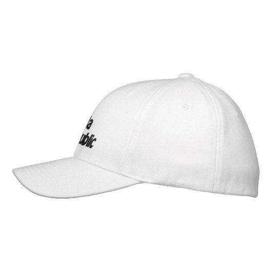 Florida Notarisch openbaar geborduurd Baseball Pet (Links)