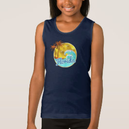 Florida, Ocean golf, Palm Trees T-shirt