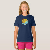 Florida, Ocean golf, Palm Trees T-shirt (Voorkant volledig)