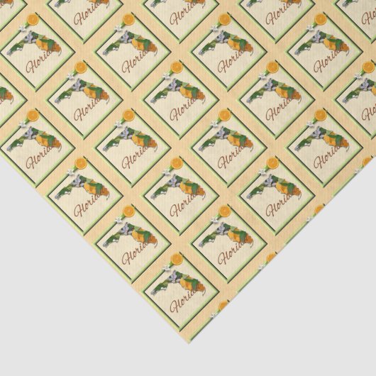 FLORIDA - omhuld pictogram Tissuepapier (Detail)