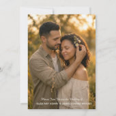 Florida Orange Blossom Foto Trouwuitnodiging Save The Date (Achterkant)