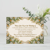 Florida Orange Blossom Trouwkaart Save The Date (Staand voorkant)