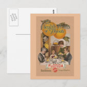 Florida Oranje en Grapefruit & Post Card Briefkaart (Voorkant / Achterkant)