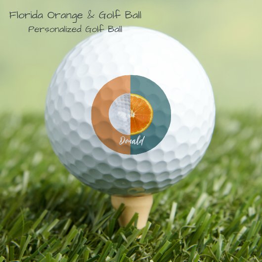 Florida Oranje golfbal Golfballen
