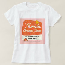 Florida Oranje Juice T-Shirt