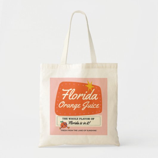 Florida Oranje Juice Tas (Voorkant)