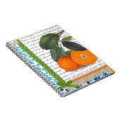  Florida Oranje recept notebook Notitieboek (Rechterzijde)