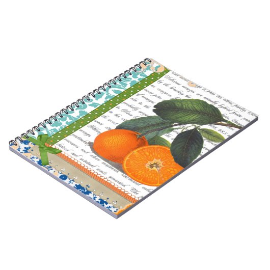  Florida Oranje recept notebook Notitieboek (Linkerzijde)