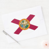 Florida Ovale Sticker (Envelop)